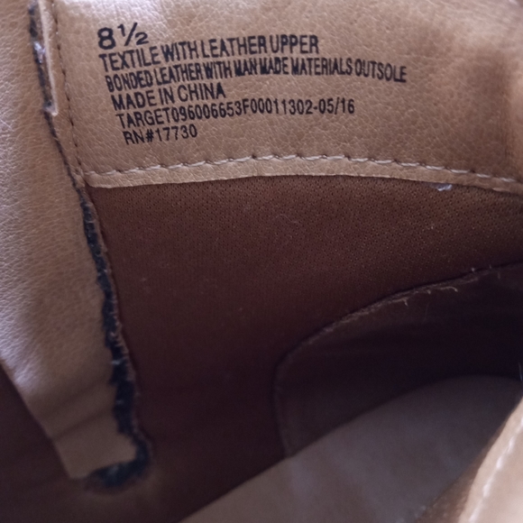 Mossimo Fringe Ankle Sneakers size 8.5. - Picture 3 of 3